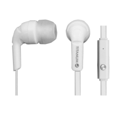 Earphones Titanium TH109 - White