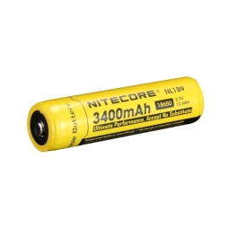 18650 литиевый аккумулятор, 1x - Nitecore 3400mAh NL1834, с защитой