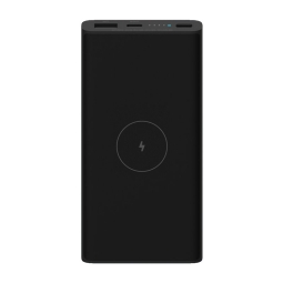 10000mAh Akupank, kuni 22.5W, QuickCharge, juhtmevaba QI laadija kuni 10W: Xiaomi - Must