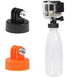 Action camera bottle holder