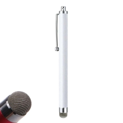 Stylus FIBER TOUCH, length 11 cm - White