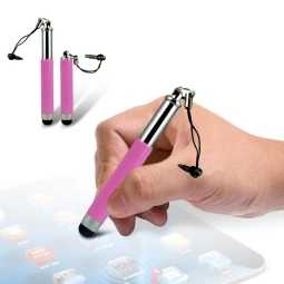 Stylus TELESCOPE TOUCH, adjustable length 5,5 - 7,5 cm- Pink