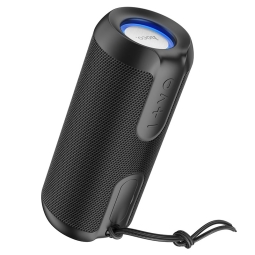 Juhtmevaba Bluetooth 5.1 kõlar, 5W, FM, USB, Micro SD, AUX, aku 1200mAh kuni 2 tundi: Hoco Artistic - Must