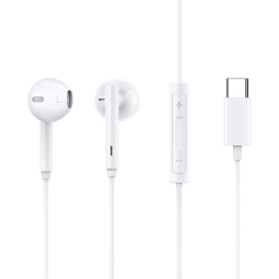 Earphones USB-C otsikuga (built-in DAC): Mcdodo HP-7500 - White