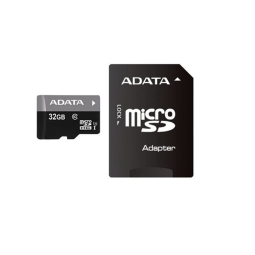 32GB microSDHC memory card Adata, class10 - UUS, Pakendita