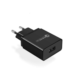 Laadija 1xUSB, kuni 18W, QuickCharge kuni 12V 1.5A: Ugreen CD122 - Must