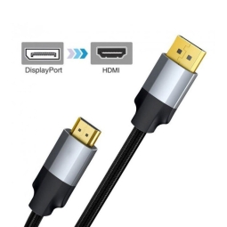 Juhe, kaabel: 1m, DisplayPort - HDMI, 4K 60Hz - PREMIUM