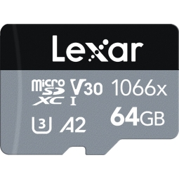 64GB microSDXC mälukaart Lexar Professional, kuni W70/R160