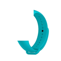 Strap for watch Xiaomi Mi Band 3, Mi Band 4: Devia Deluxe Sport - Light Blue