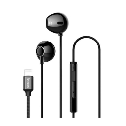 Earphones Lightning plug - Baseus P06 - Black