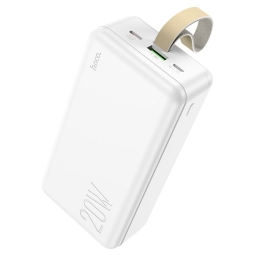 30000mAh Power bank, up to 20W, QuickCharge: Hoco J87B - White