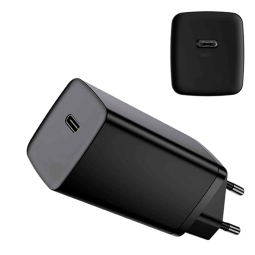 Зарядка 1xUSB-C, до 65W QuickCharge адаптер питания