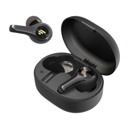 Wireless Earphones, Bluetooth 5.0,
 aptX, SBC, battery 50mAh up to 6 hours, case 350mAh, Edifier X5 - Black