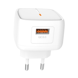 Laadija 1xUSB, kuni 18W, QuickCharge kuni 12V 1.5A: Xo L59 - Must