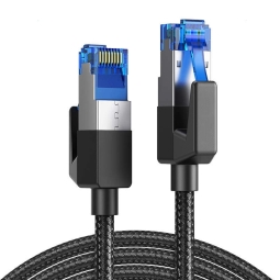 Võrgukaabel, internetikaabel: 1m, Cat.8 kuni 25Gbps, Patchcord, RJ45 - PREMIUM