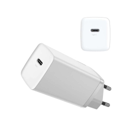 Зарядка 1xUSB-C, до 45W QuickCharge адаптер питания