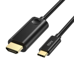 Кабель: 1.8m, USB-C, папа - HDMI, 4K 60Hz, 3840x2160, папа