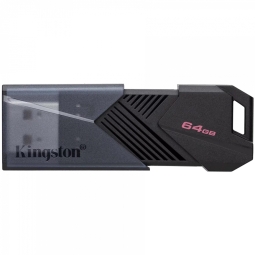 64GB mälupulk Kingston Exodia Onyx, USB 3.2 - Must