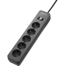 Сетевой фильтр APC SurgeArrest Surge Protector, 5 слотов, 1.5m