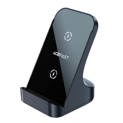 Wireless QI charger, up to 15W: Acefast E14 - Black