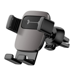 Air Vent Car Holder: Baseus Cube Gravity - Black