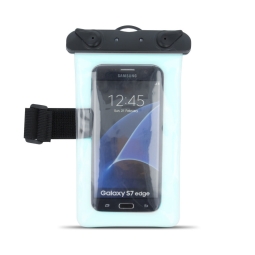 Waterproof case, armband, 5.5" - Dark Blue