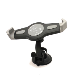 Car holder suction cup on glass, holder for tablet 7-10", leg 6cm: Oem CTH05 - Black