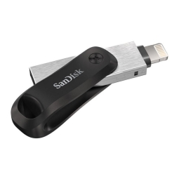 256GB Lightning+USB 3.0 memory stick Sandisk iXpand Go - Black