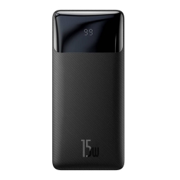 20000mAh Power bank, up to 15W up to 5V 3A: Baseus Bipow - Black