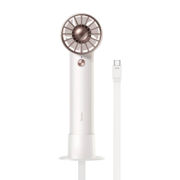 Fan Baseus Flyer Turbine, battery 4000mAh, USB-C - White