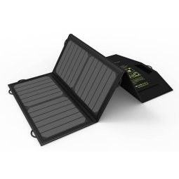 Solar panel, SOLAR, up to 21W, 2xUSB up to 10W: Allpowers Solar SP5V21W - Black