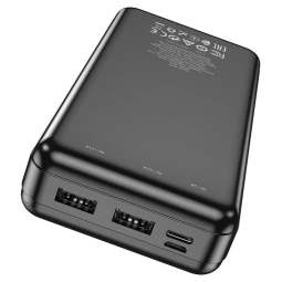 20000mAh Akupank, kuni 10W: Hoco J91A - Must