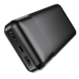 20000mAh Power bank, up to 10W: Hoco J72A - Black