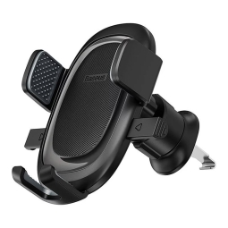 Air Vent Car Holder and sticks to the dashboard, holder 6-8.5cm, leg 8-22c: Baseus UltraControl Pro - Black