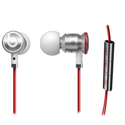 Earphones UrBeats Monster -  Red/ Silver