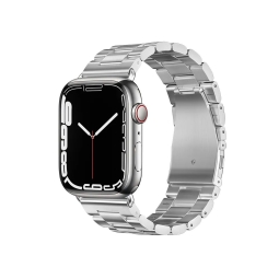 Kellarihm Apple Watch 42-49mm - Roostevaba teras: Hoco Grand Steel - Hall