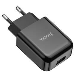 Зарядка 1xUSB, до 10W: Hoco N2 - Чёрный