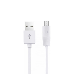 2m, Micro USB - USB cable: Hoco X1 - White