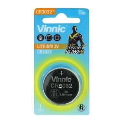 CR3032 lithium battery, 1x - Vinnic - CR3032