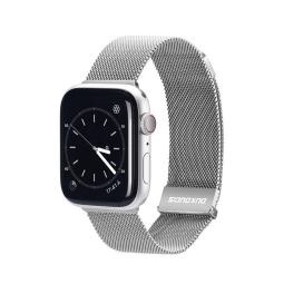 Kellarihm Apple Watch 38-41mm - Roostevaba teras: Dux Milanese -  Hõbe