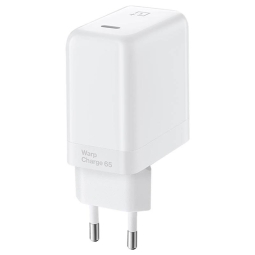 Laadija 1xUSB-C, kuni 65W, QuickCharge kuni 20V 3.25A: OnePlus Warp Charge 65 - Valge