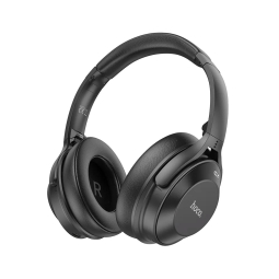 Wireless Headphones, Bluetooth 5.3, Hybrid ANC, up to 46 hours, AUX: Hoco W37 - Black