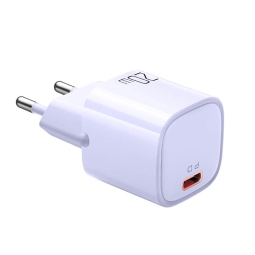 Laadija 1xUSB-C, kuni 20W, QuickCharge kuni 12V 1.67A: Mcdodo Nano Ch402 - Lilla