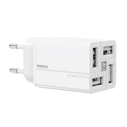 Laadija 4xUSB kuni 17W 5V 3.4A: Remax U43 - Valge