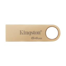 64GB флешка Kingston SE9 G3, USB 3.2, до W100/R220 MB/s - Золотистый