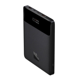 20000mAh Power bank 100W, Baseus Blade - 2xUSB-C, 2xUSB, QuickCharge up to 20V-5A, SuperCharge up to 22.5W - Black