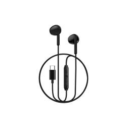 Earphones USB-C plug: WiWU Eb314 - Black