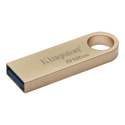 512GB memory stick Kingston SE9 G3, USB 3.2, up to W100/R220 MB/s - Gold