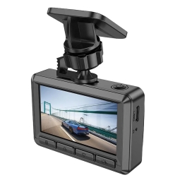 Car Dash Camera Hoco DV2, FHD 30fps 140o, 2.4"LCD - Black