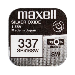 SR416 watch battery, 1x - Maxell - SR416, 337 - LR416, SR416SW